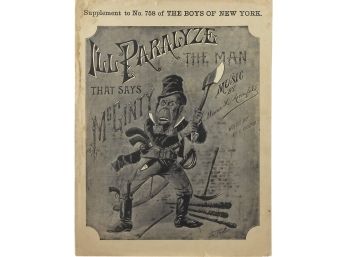 75 - Sheet Music -  1890 McGinty - Lampooning Irish