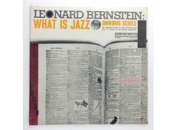 130 - Jazz - Mainstream - Leonard Bernstein - What Is Jazz - 1956