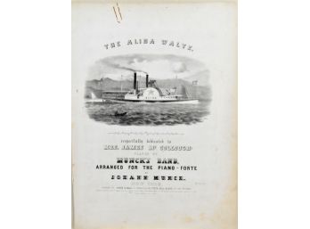 88 - Sheet Music - 1847    Alida Waltz