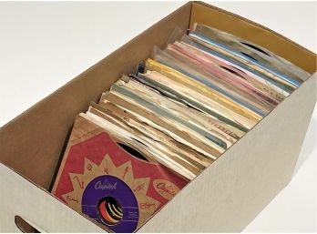 42 Box Of  45s - Over 100