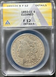 1893-CC Morgan Dollar