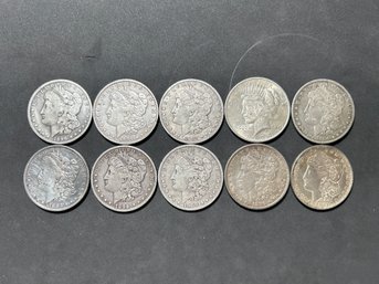 (10) Silver Dollars