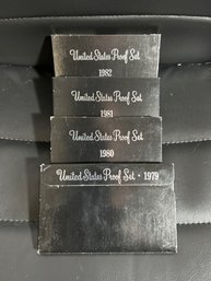 1979-1982 US Proof Mint Sets