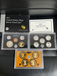 2011 US Silver Proof Mint Set