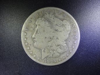 1904-S Morgan Silver Dollar