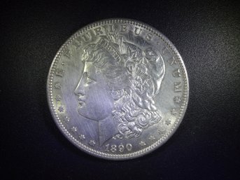 1890-S Morgan Silver Dollar