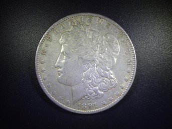 1891-P Morgan Silver Dollar
