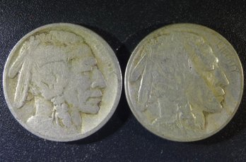 1913-P Buffalo Nickels - Type 1 & 2