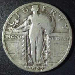 1927-D Standing Liberty Quarter