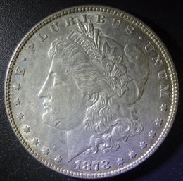 1878-P Morgan Dollar - 7 Tail Feathers