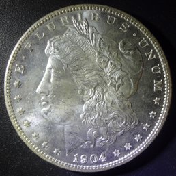 1904-O Morgan Dollar - Uncirculated Prooflike