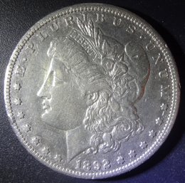 1892-CC Morgan Dollar