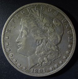 1891-CC Morgan Dollar