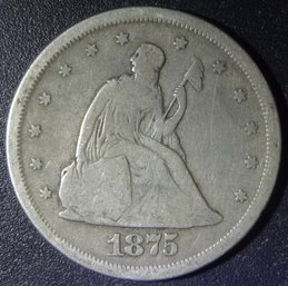 1875-S Twenty Cent Piece