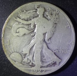 1927-S Walking Liberty Half Dollar