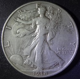 1938-P Walking Liberty Half Dollar