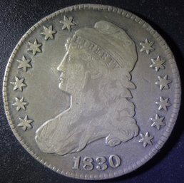 1830 Capped Bust Half Dollar