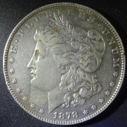 1878-P Morgan Dollar - 7 Over 8 Tail Feathers