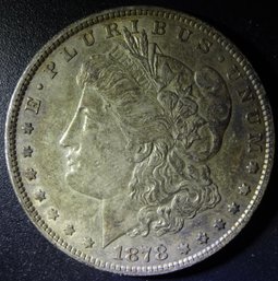 1878-P Morgan Dollar - 7 Tail Feathers 79 Reverse