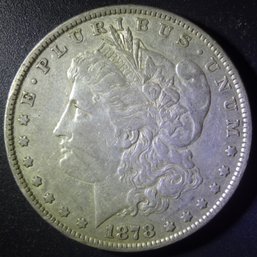 1878-P Morgan Dollar - 7 Tail Feathers Reverse Of 79