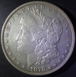 1878-P Morgan Dollar - 8 Tail Feathers