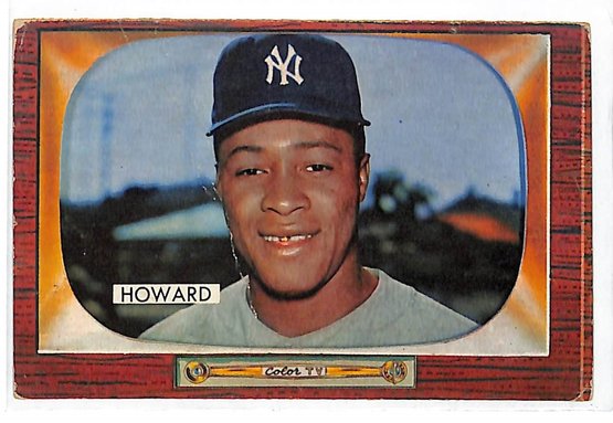 1955 Bowman Elston Howard #68