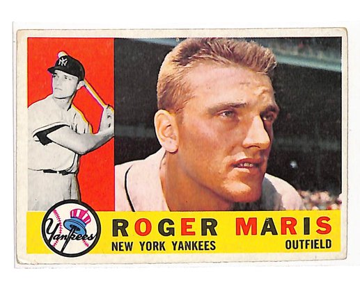 1960 Topps Roger Maris #377
