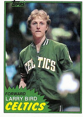 1981 Topps Larry Bird #4