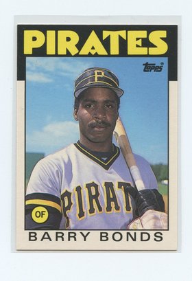 1986 Topps Traded Barry Bonds RC #11T