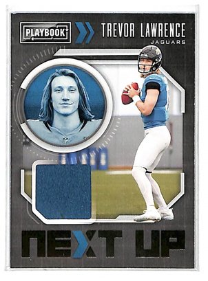 2021 Panini Playbook Trevor Lawrence RC Patch Relic #NXT-TRL