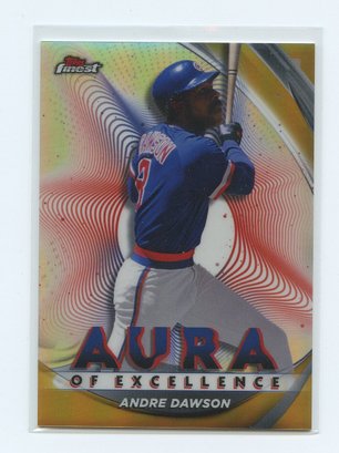 2022 Topps Finest Gold Andre Dawson #/50