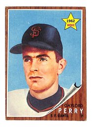 1962 Topps Gaylord Perry RC #199