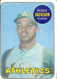 1969 Topps Reggie Jackson RC #260