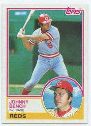 1983 Topps Johnny Bench #60