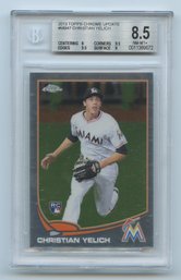 2013 Topps Chrome Update Christian Yelich BGS 8.5 #MB-47