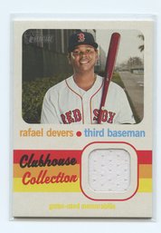 2020 Topps Heritage Rafael Devers Patch Relic