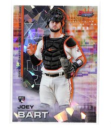 2021 Bowman's Best Joey Bart Cracked Ice RC #80