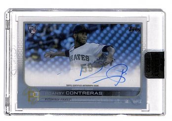 2022 Topps Clearly Authentic Roansy Contreras RC Auto #CAA-RC