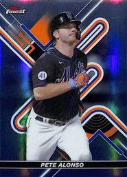 2022 Topps Finest Blue Pete Alonso #/300