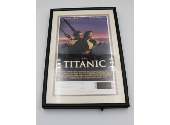 TITANIC LIMITED EDITION LITHOGRAPH WITH LIGHTED FILM CELL 1174/5000