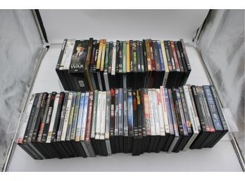 (77) DRAMA MOVIE DVD BOX LOT (SHINDLERS LIST, THE GREEN MILE)