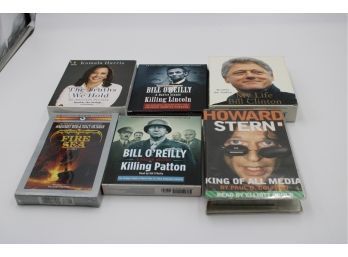 (40) AUDIO BOOKS LOT WITH NY TIMES BEST SELLER AUDIO BOOKS (BILL O'REILLY, BARACK OBAMA)