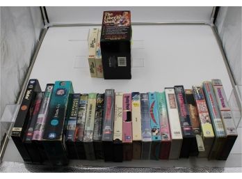 (4) MISCELLANEOUS VHS MOVIES BOX LOTS (SEX AND THE CITY, MARILYN)