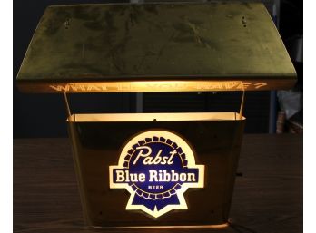 PABST BLUE RIBBON WHAT'LL YOU HAVE? LIGHT UP VINTAGE BEER SIGN