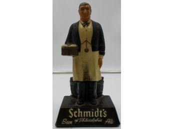 SCHMIDTS BEER OF PHILADELPHIA ALE VINTAGE DISPLAY STATUE