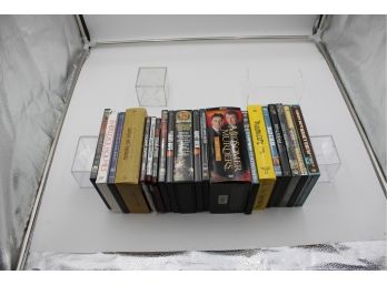 (20) MYSTERY, DRAMA DVD MOVIE BOX LOT (DAVINCI CODE, SHERLOCK HOLMES)