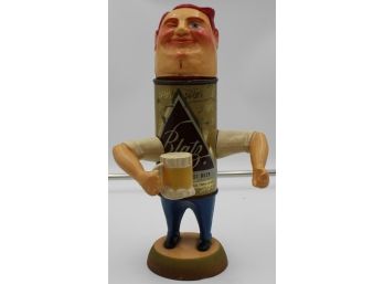 VINTAGE BLATZ BEER STATUE DISPLAY STATUE