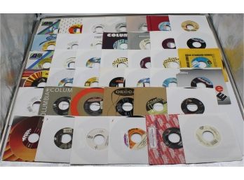 VINYL RECORDS 45RPM MISCELLANEOUS BOX LOT (GARTH BROOKS, FRANK SINATRA)