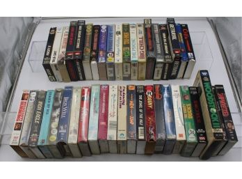 (4) VINTAGE EMPTY VHS CASES BOX LOTS