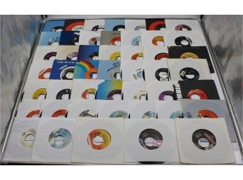 VINYL RECORDS 45RPM MISCELLANEOUS RECORDS BOX LOT (BILLY JOEL, BRUCE SPRINGSTEEN)